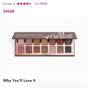 Brand New!! Mally Beauty Best Dressed Lids eyeshadow palette ✨